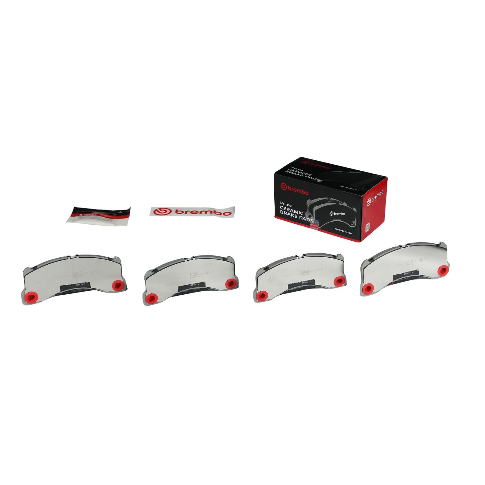 PRIME Ceramic Front Disc Brake Pad Set - P65017N_02