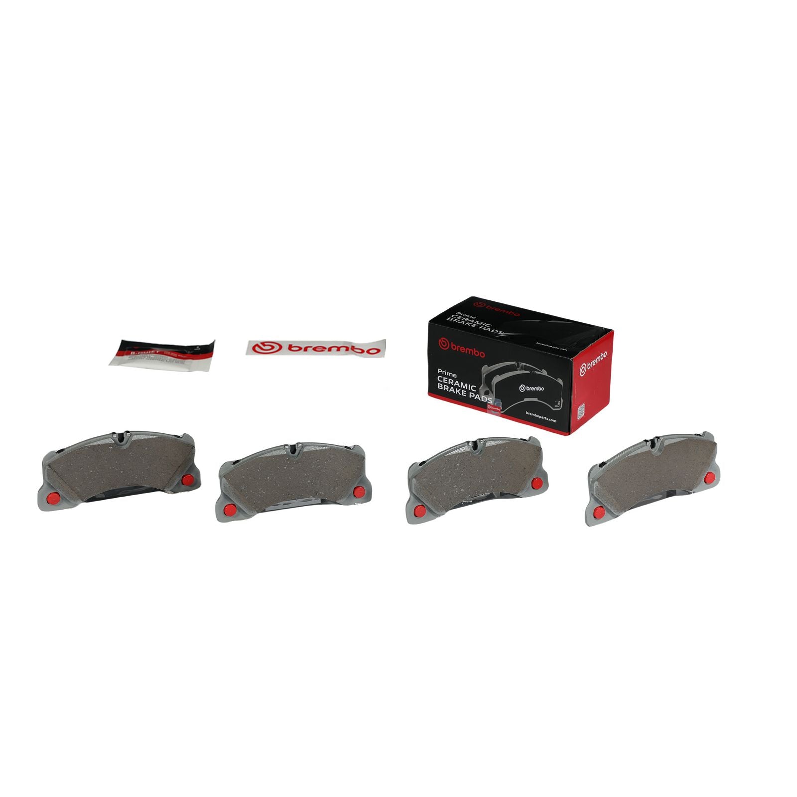 PRIME Ceramic Front Disc Brake Pad Set - P65017N_03
