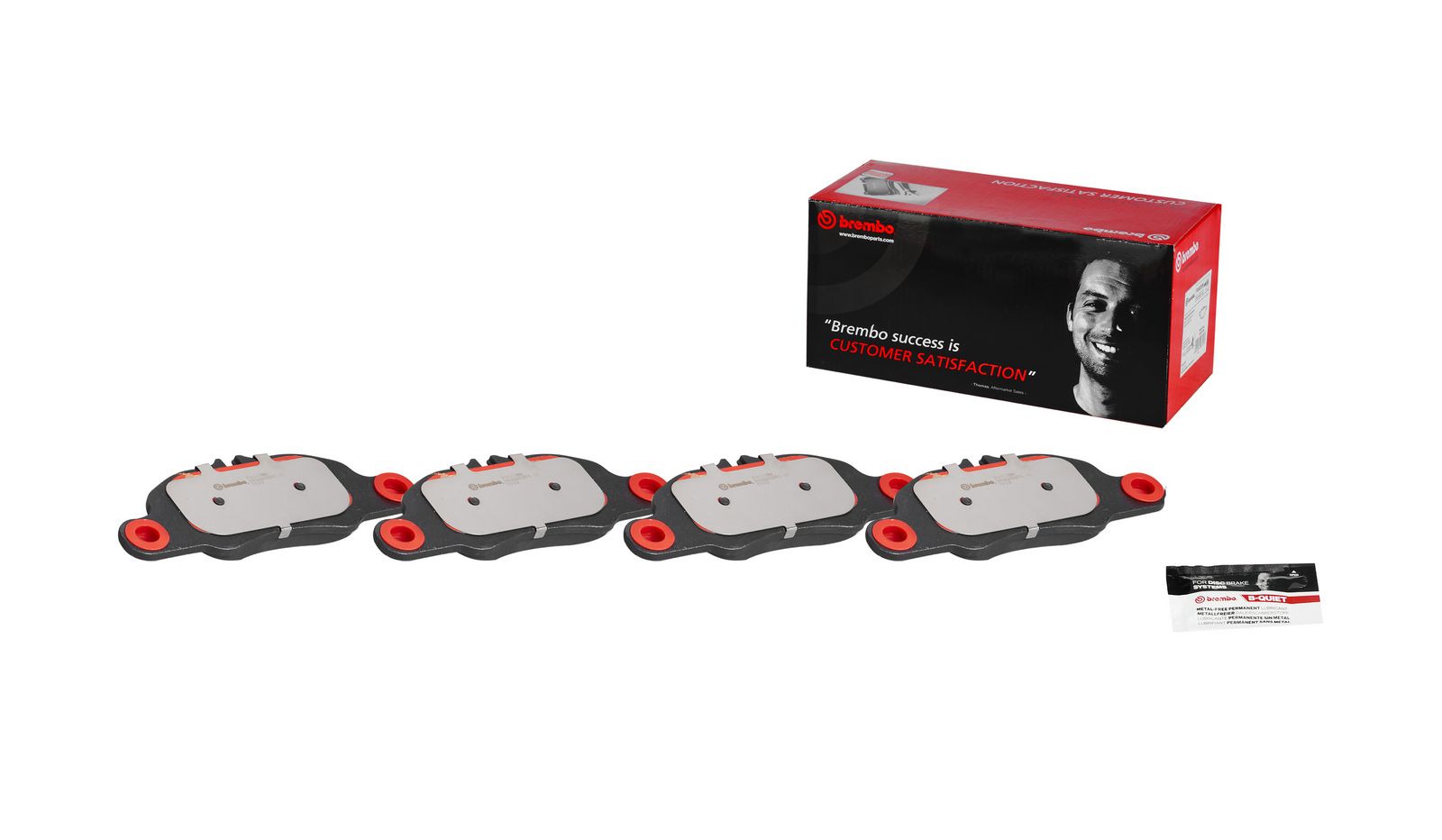 PRIME Ceramic Front Disc Brake Pad Set - P65019N_01