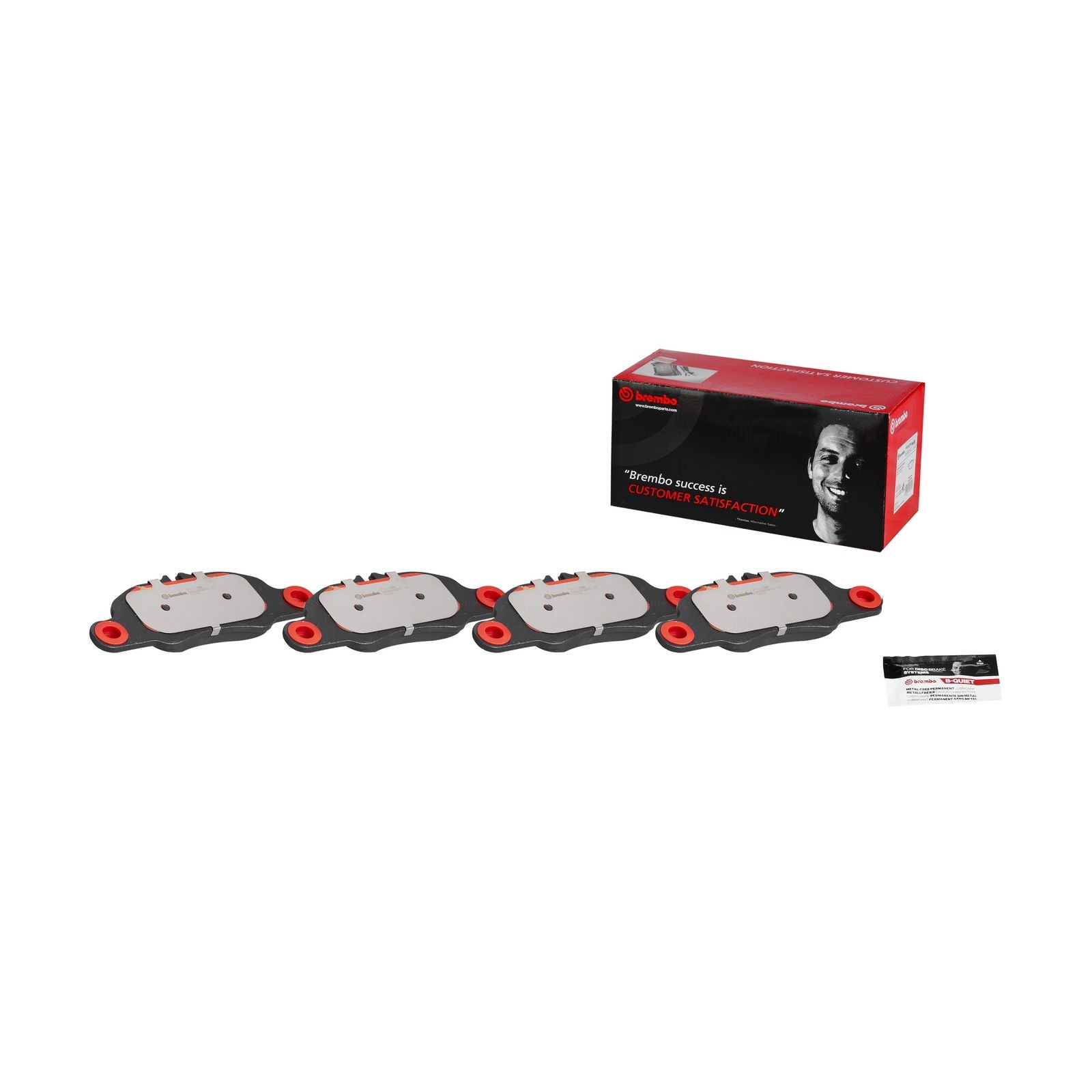 PRIME Ceramic Front Disc Brake Pad Set - P65019N_01