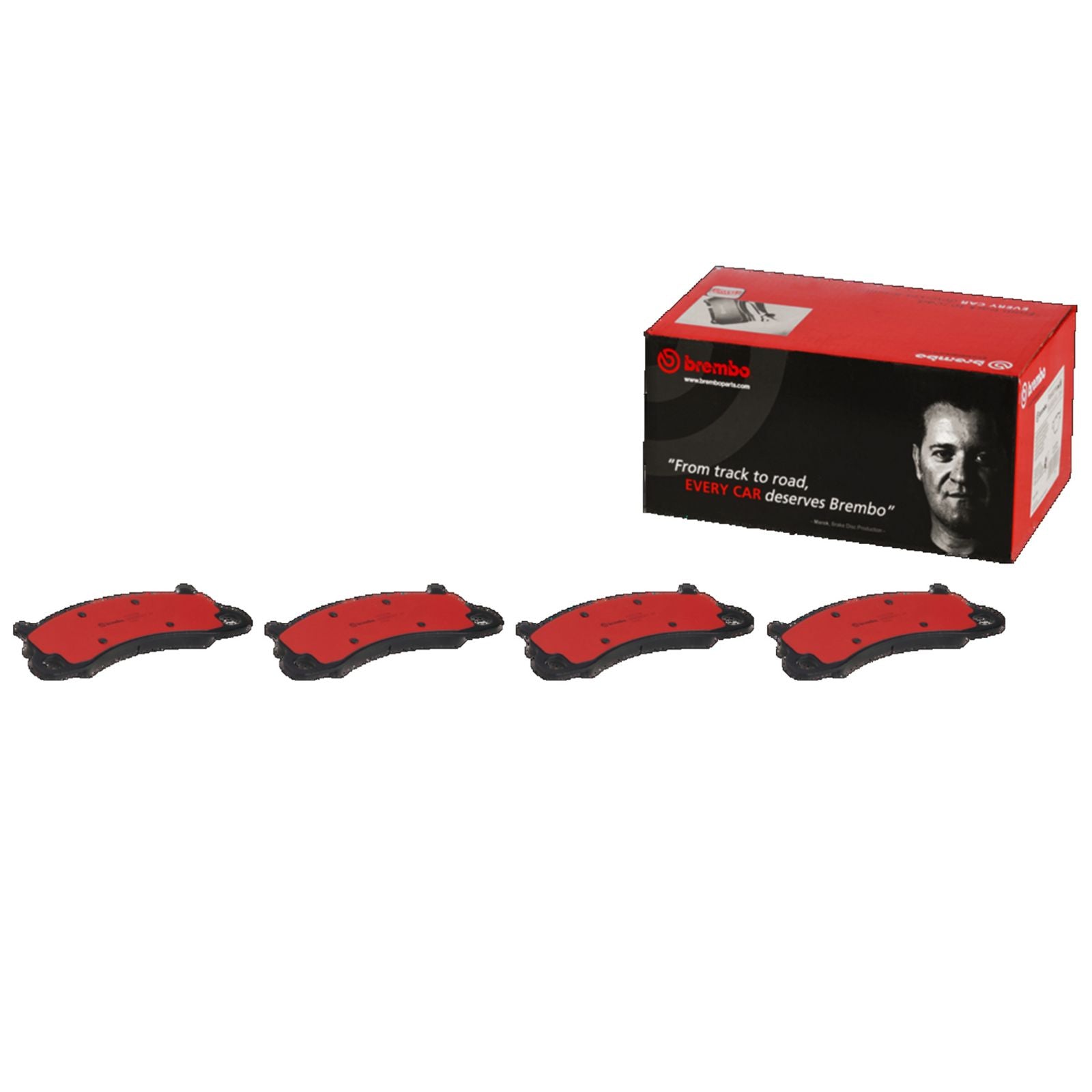 PRIME Ceramic Front Disc Brake Pad Set - P65025N_01