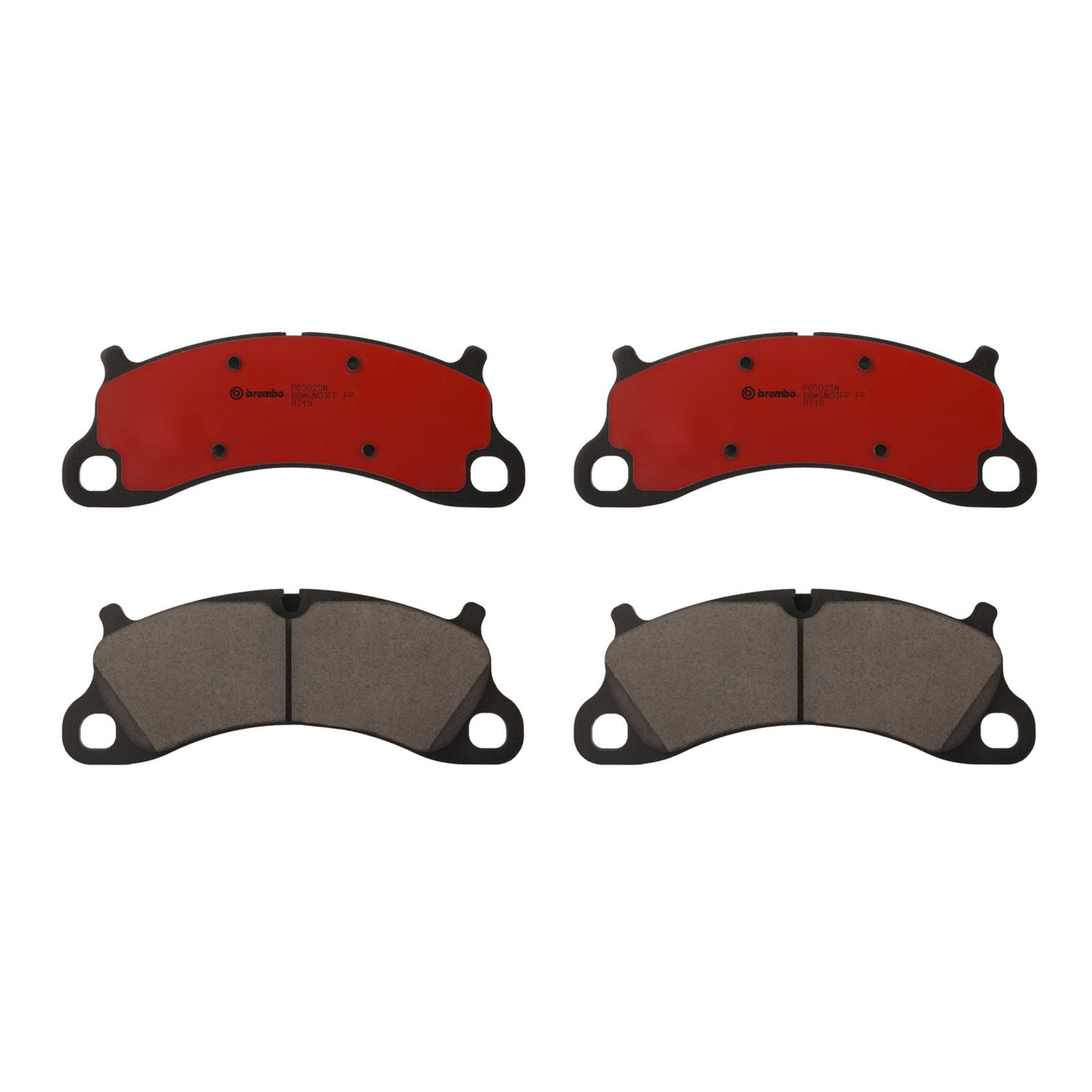 PRIME Ceramic Front Disc Brake Pad Set - P65025N_02