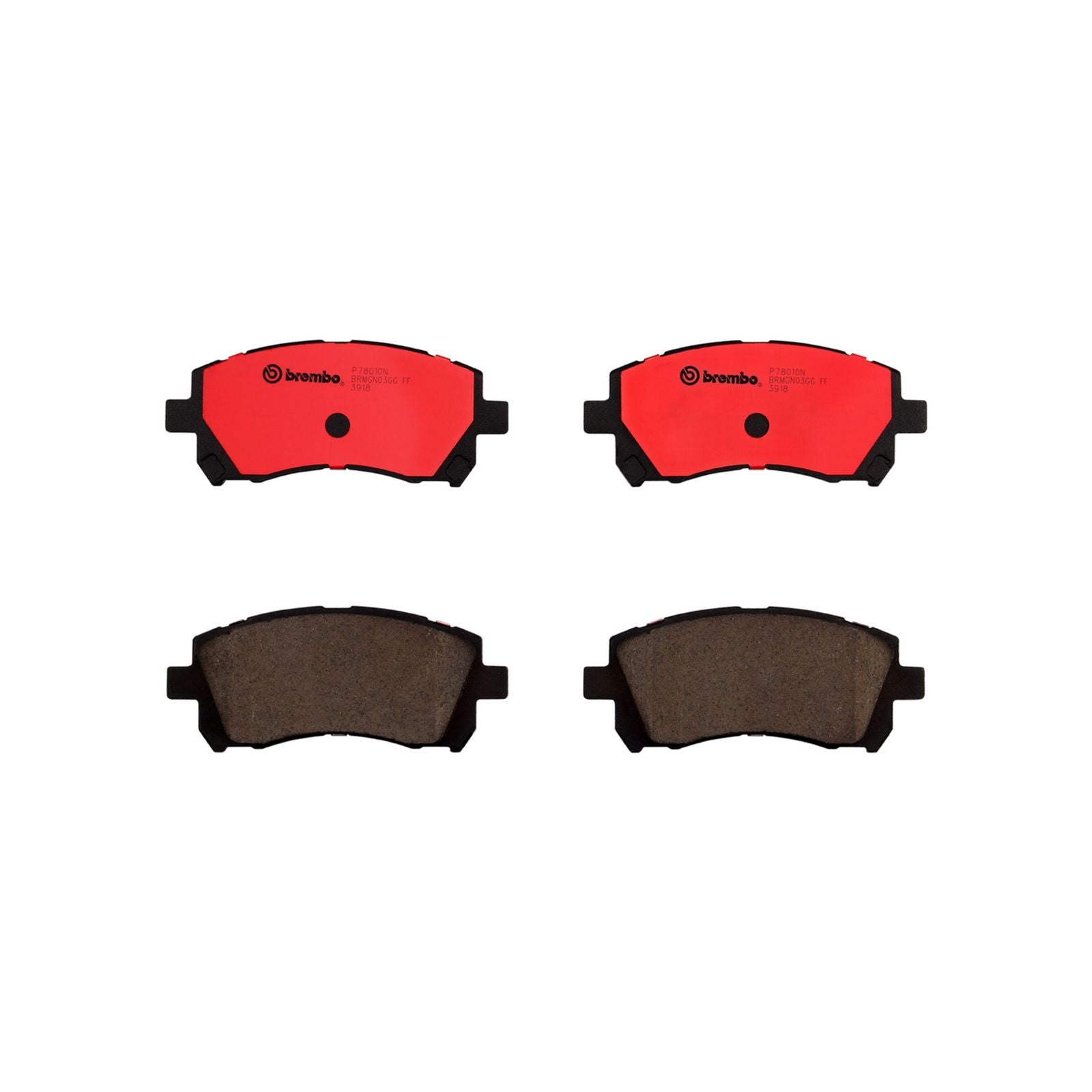 PRIME Ceramic Front Disc Brake Pad Set - P78010N_01