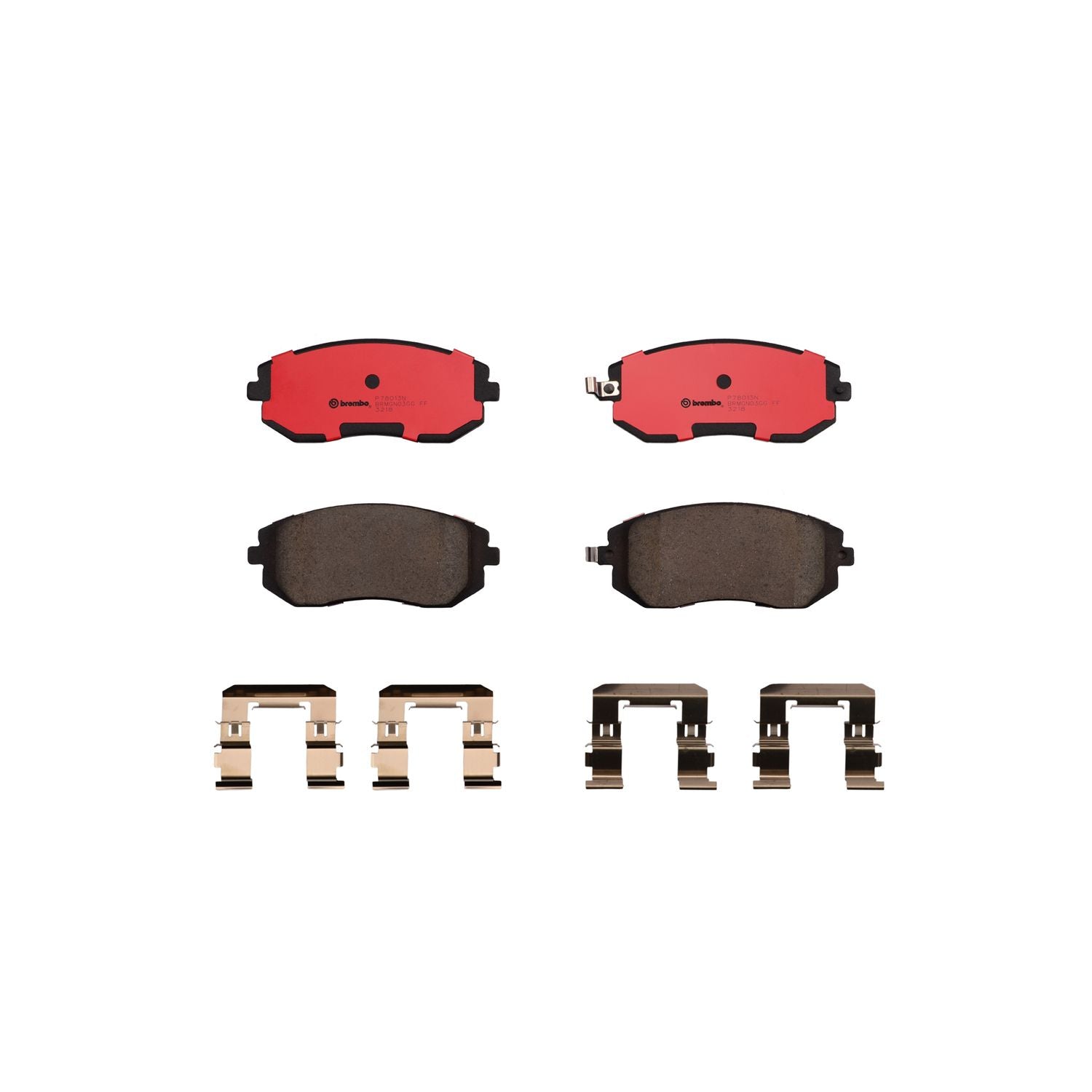 PRIME Ceramic Front Disc Brake Pad Set - P78013N_01