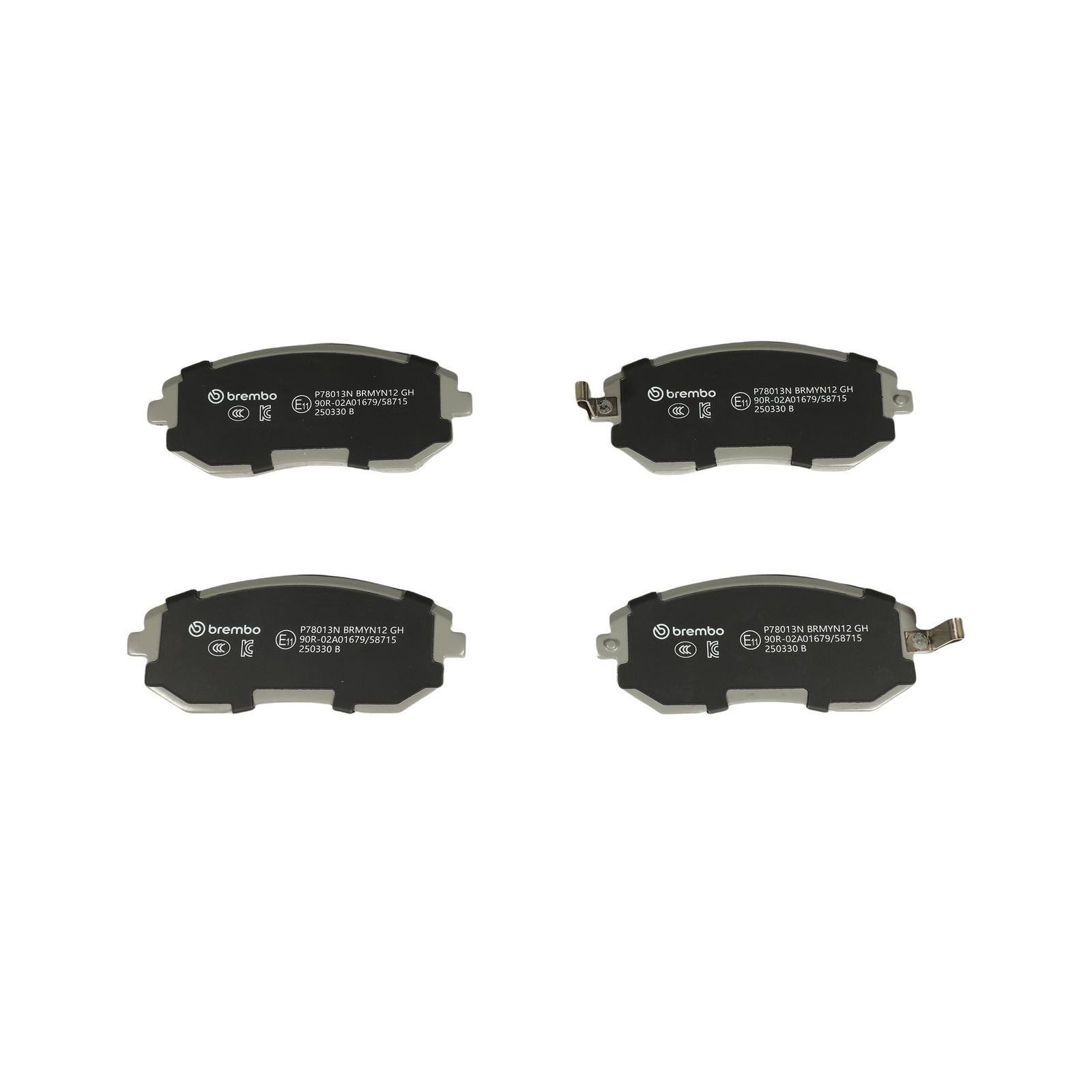 PRIME Ceramic Front Disc Brake Pad Set - P78013N_02