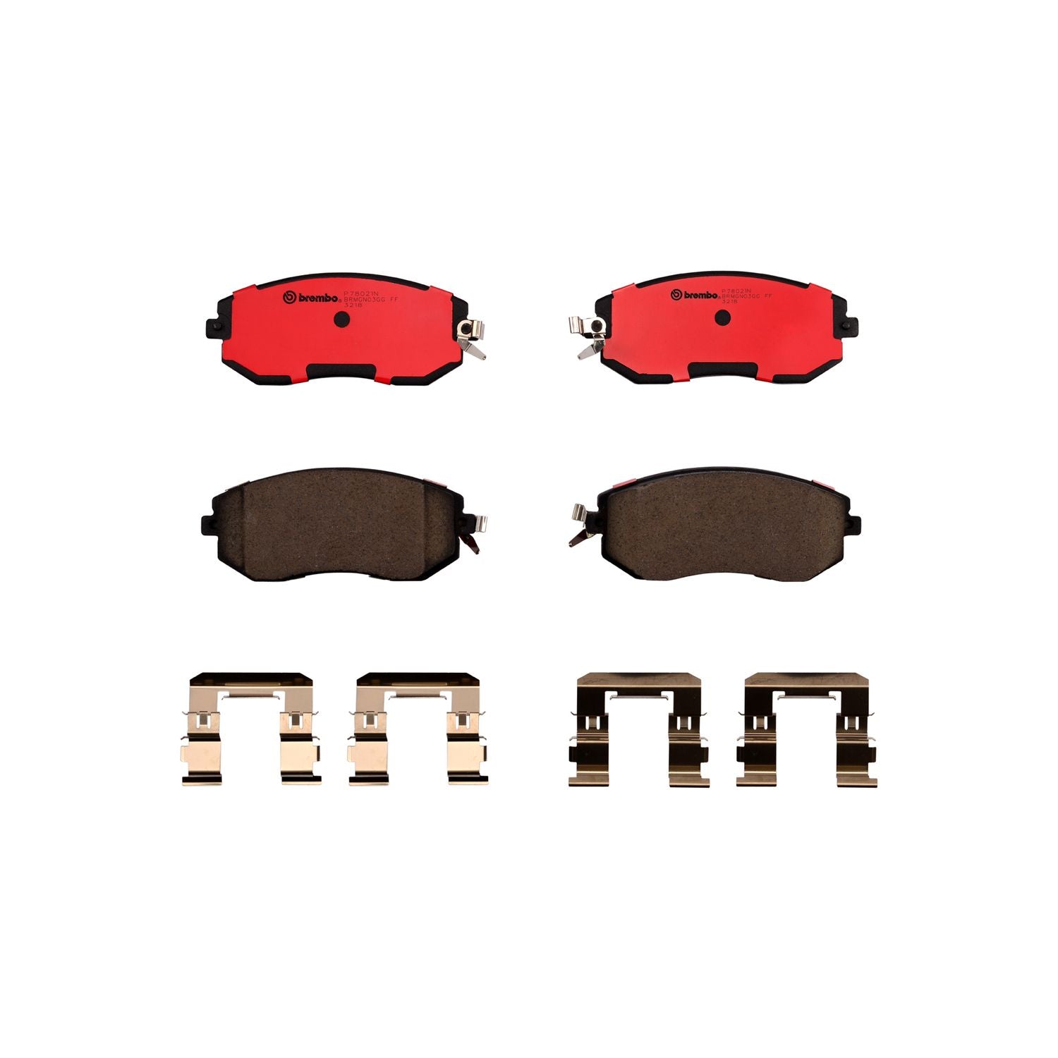 PRIME Ceramic Front Disc Brake Pad Set - P78021N_01