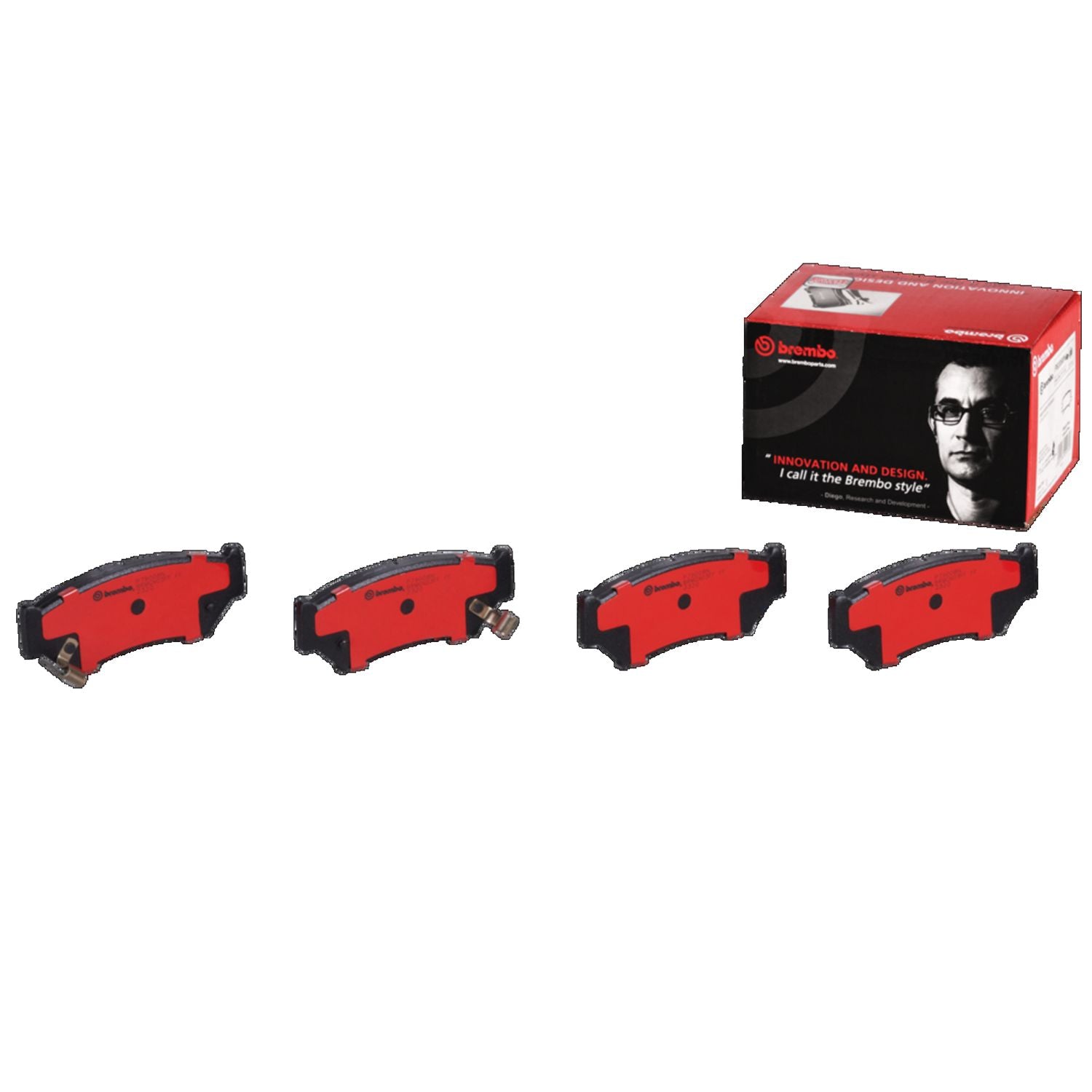PRIME Ceramic Front Disc Brake Pad Set - P79008N_02