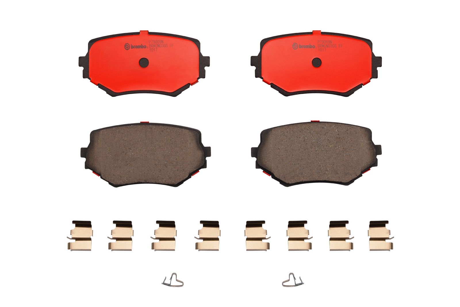 PRIME Ceramic Front Disc Brake Pad Set - P79009N_01