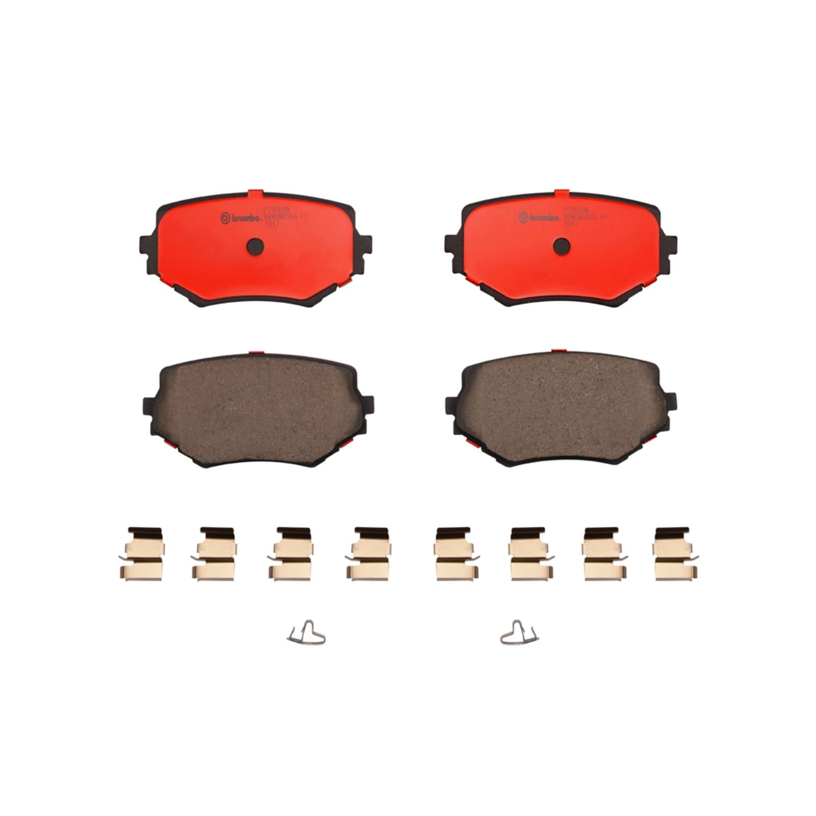 PRIME Ceramic Front Disc Brake Pad Set - P79009N_01