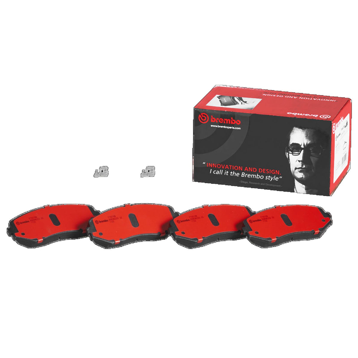 PRIME Ceramic Front Disc Brake Pad Set - P79018N_02