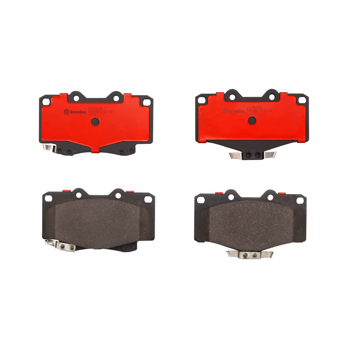 PRIME Ceramic Front Disc Brake Pad Set - P83009N_01