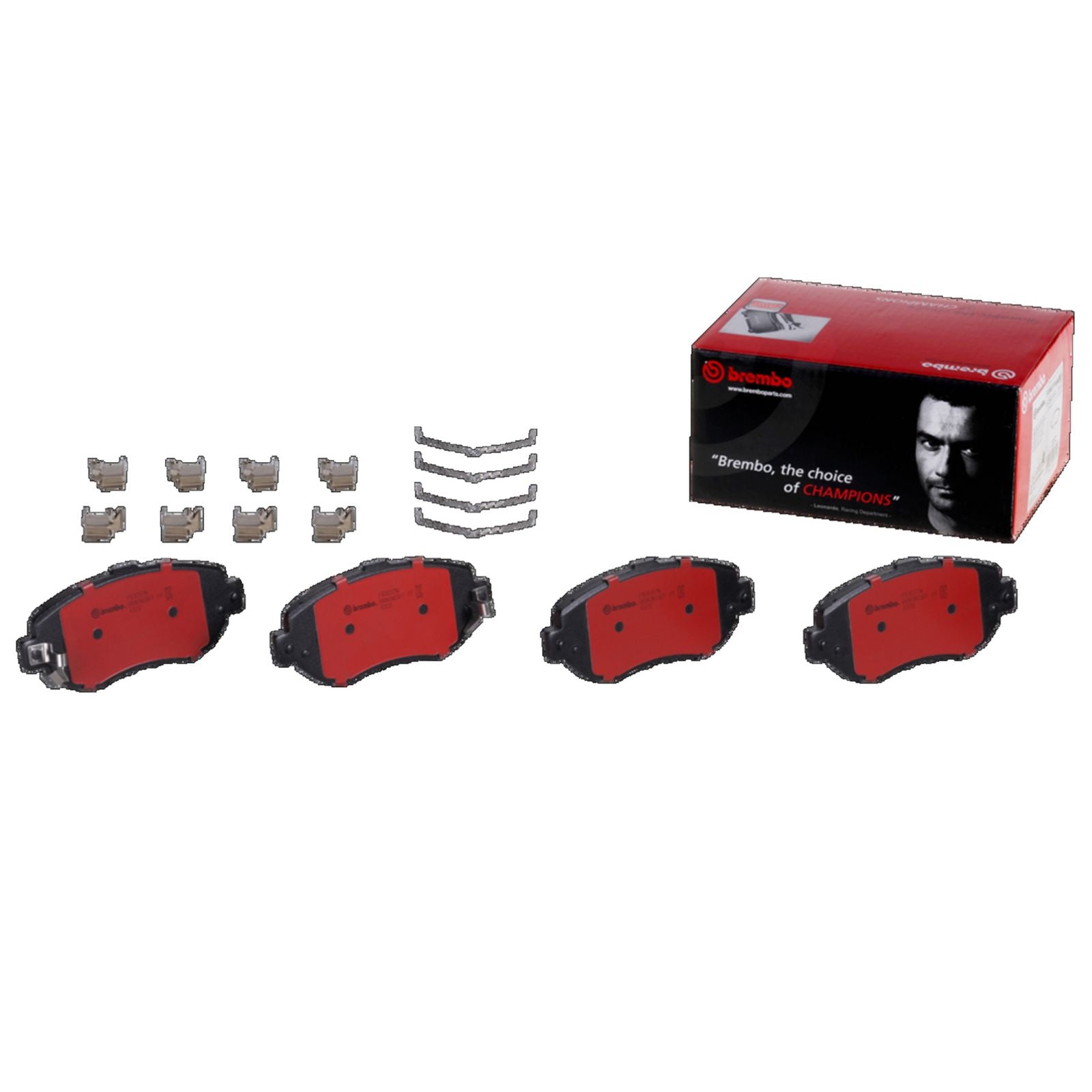 PRIME Ceramic Front Disc Brake Pad Set - P83037N_02