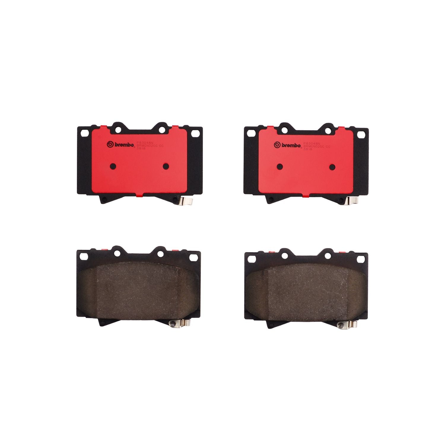 PRIME Ceramic Front Disc Brake Pad Set - P83048N_01