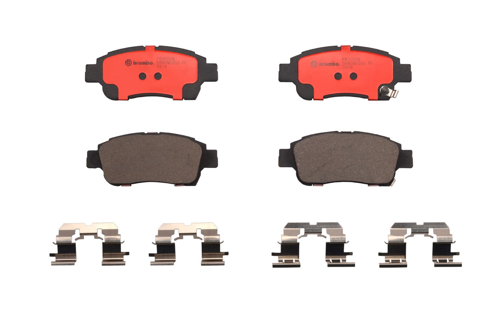 PRIME Ceramic Front Disc Brake Pad Set - P83050N_01