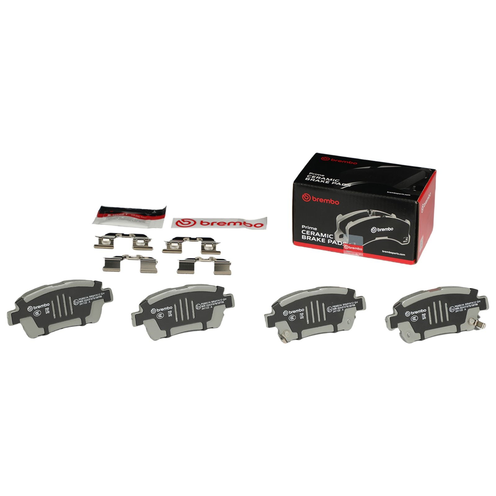 PRIME Ceramic Front Disc Brake Pad Set - P83051N_06