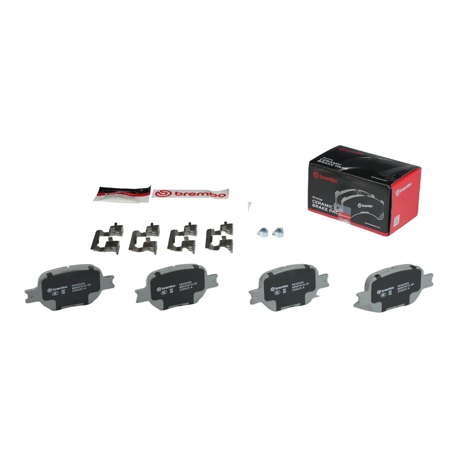 PRIME Ceramic Front Disc Brake Pad Set - P83054N_03