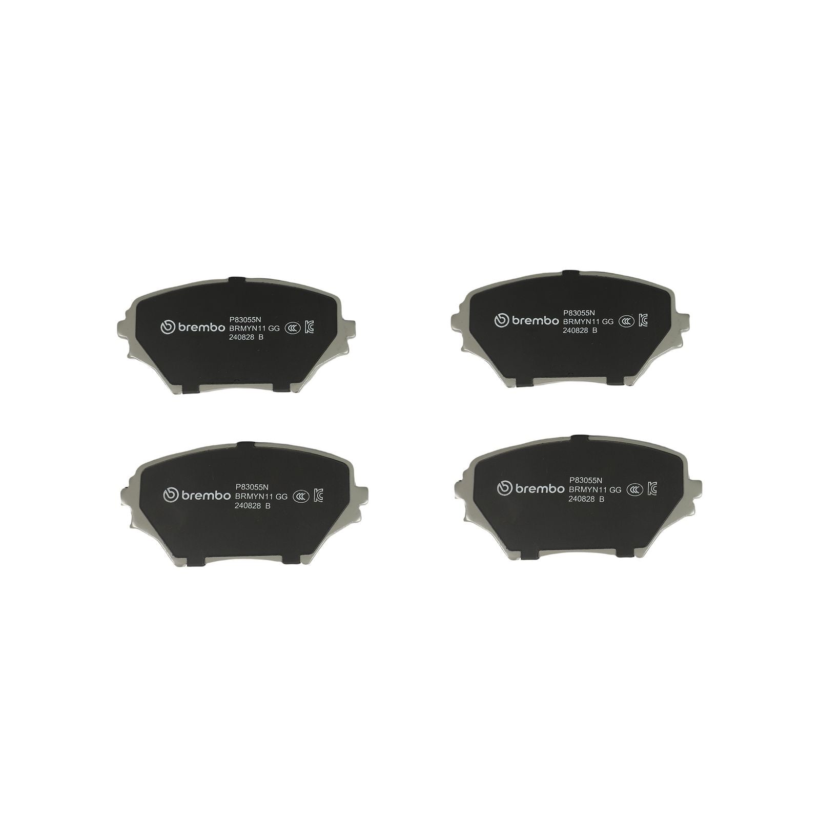 PRIME Ceramic Front Disc Brake Pad Set - P83055N_03