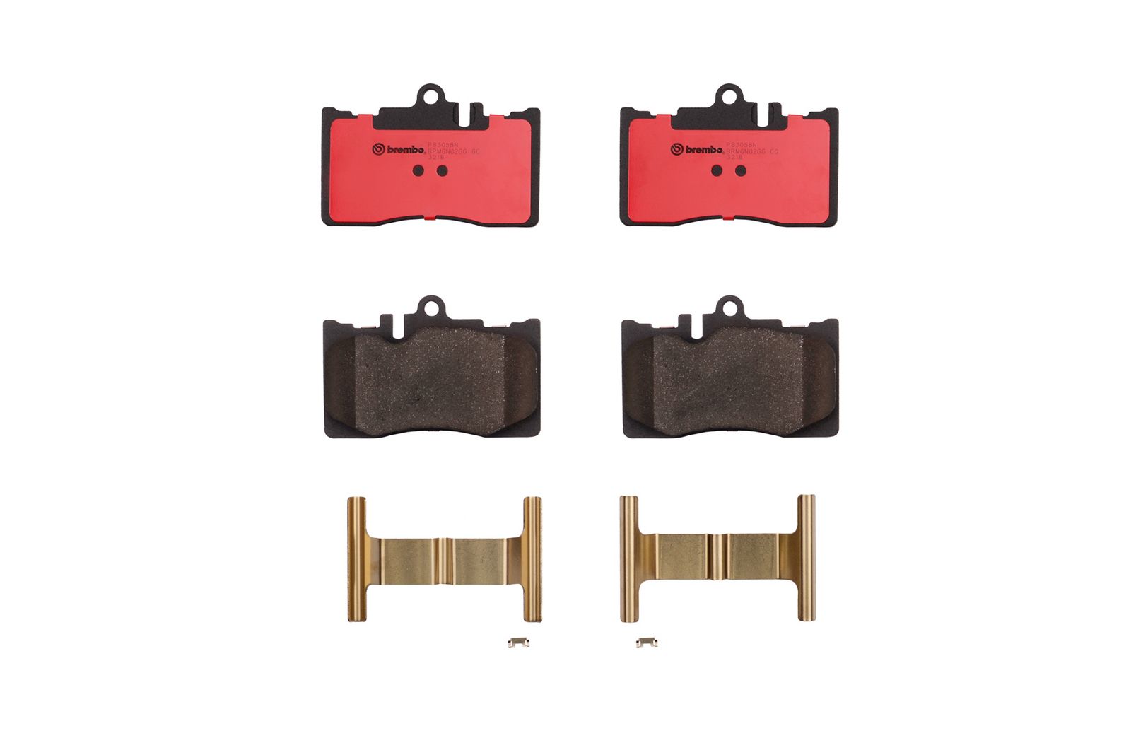 PRIME Ceramic Front Disc Brake Pad Set - P83058N_01