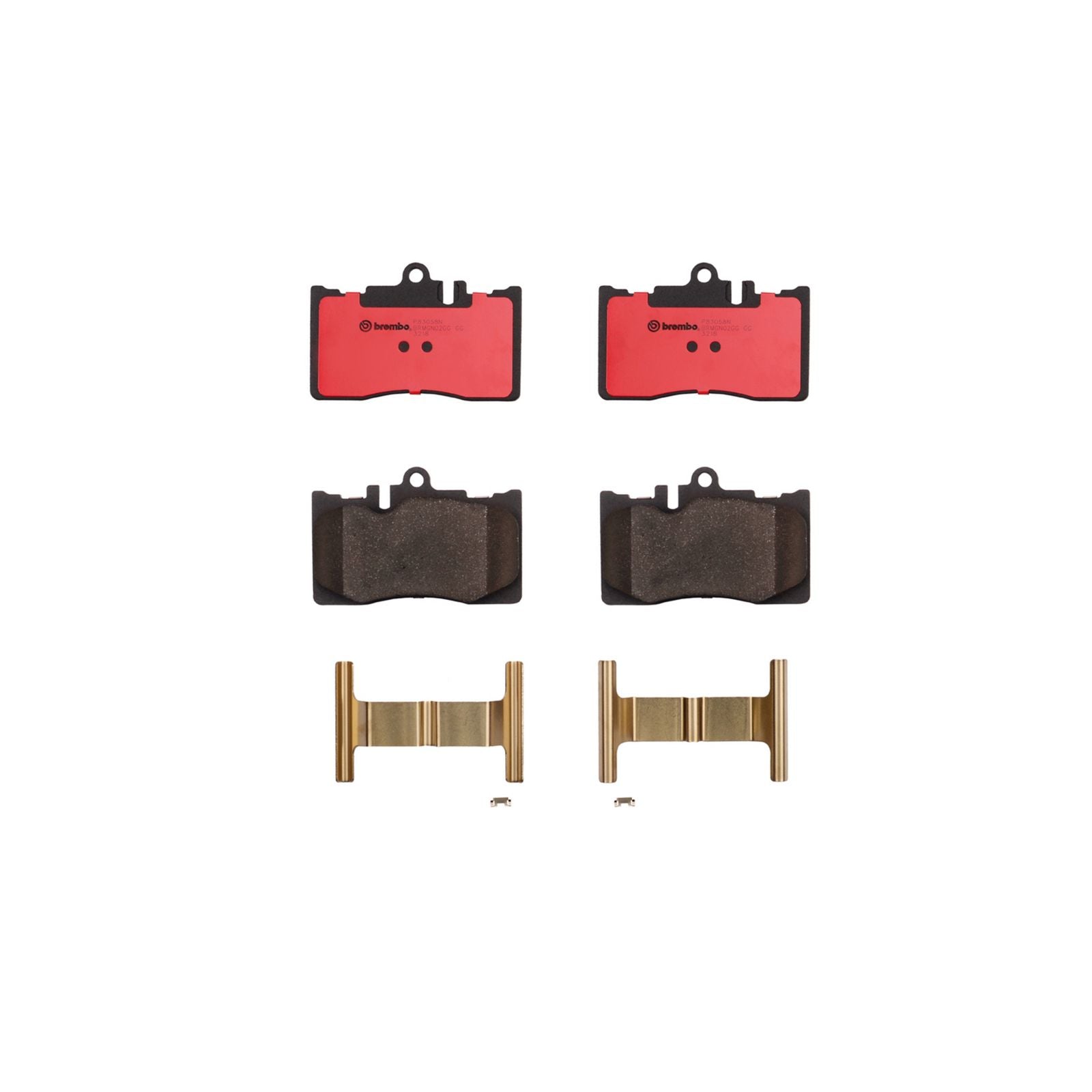 PRIME Ceramic Front Disc Brake Pad Set - P83058N_01