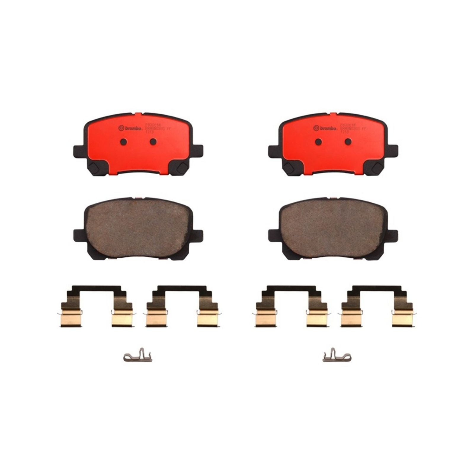 PRIME Ceramic Front Disc Brake Pad Set - P83061N_01