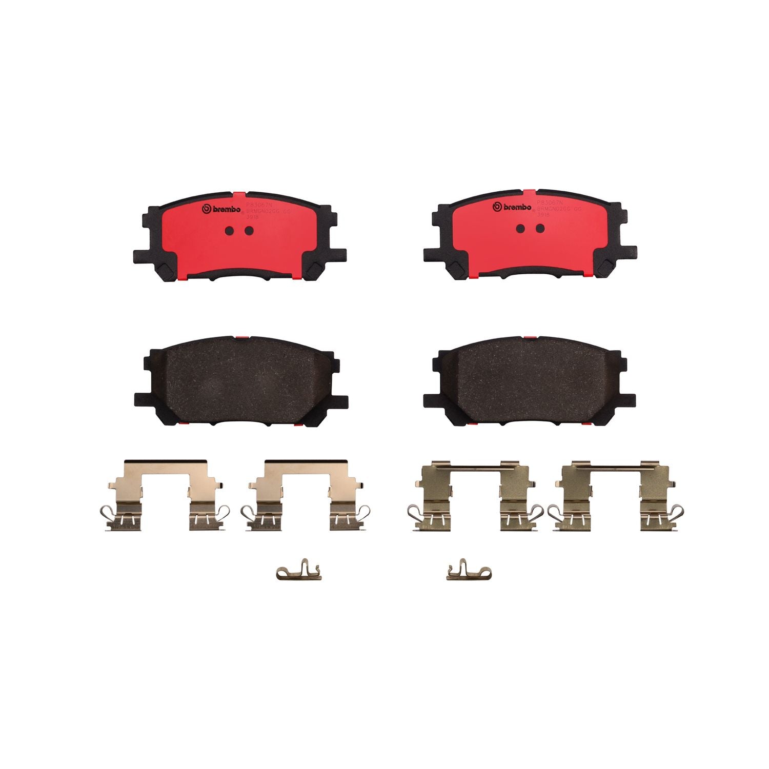 PRIME Ceramic Front Disc Brake Pad Set - P83067N_01