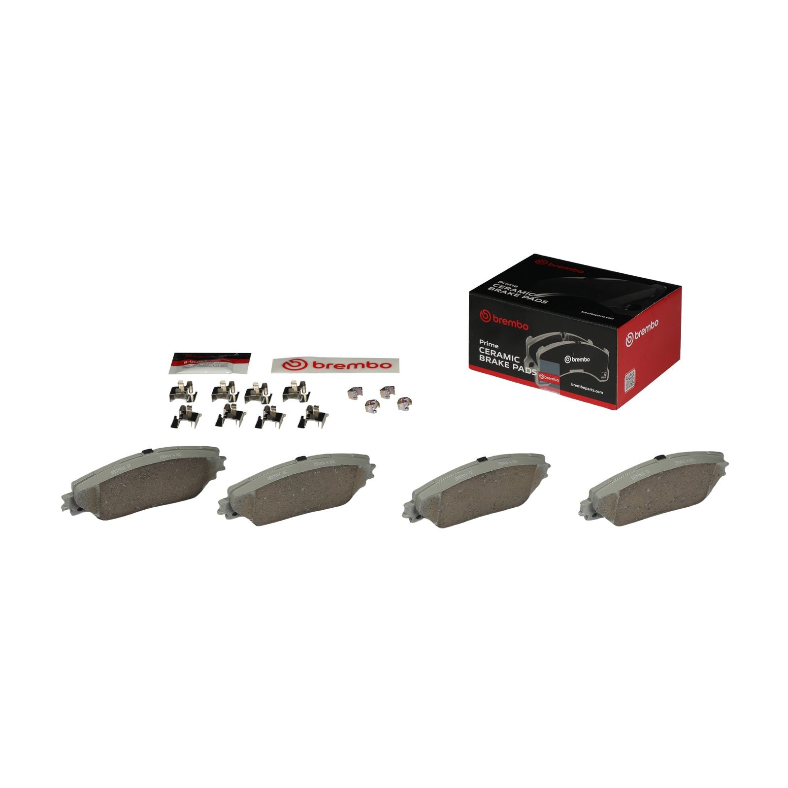 PRIME Ceramic Front Disc Brake Pad Set - P83071N_03
