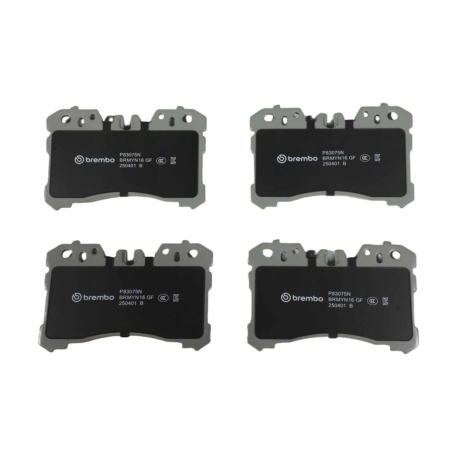 PRIME Ceramic Front Disc Brake Pad Set - P83075N_03