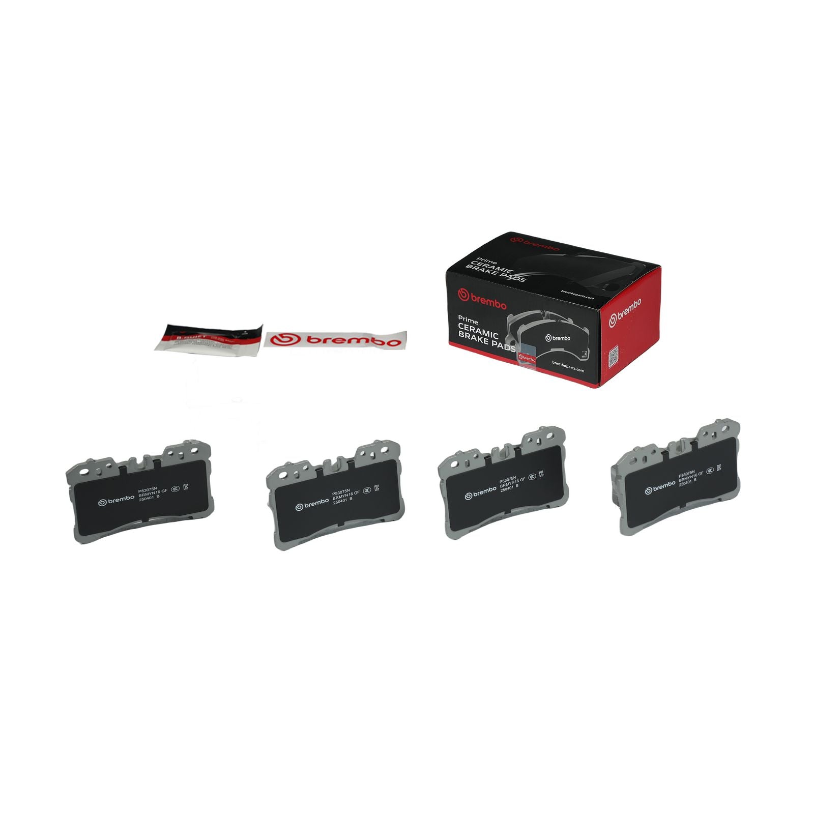 PRIME Ceramic Front Disc Brake Pad Set - P83075N_04