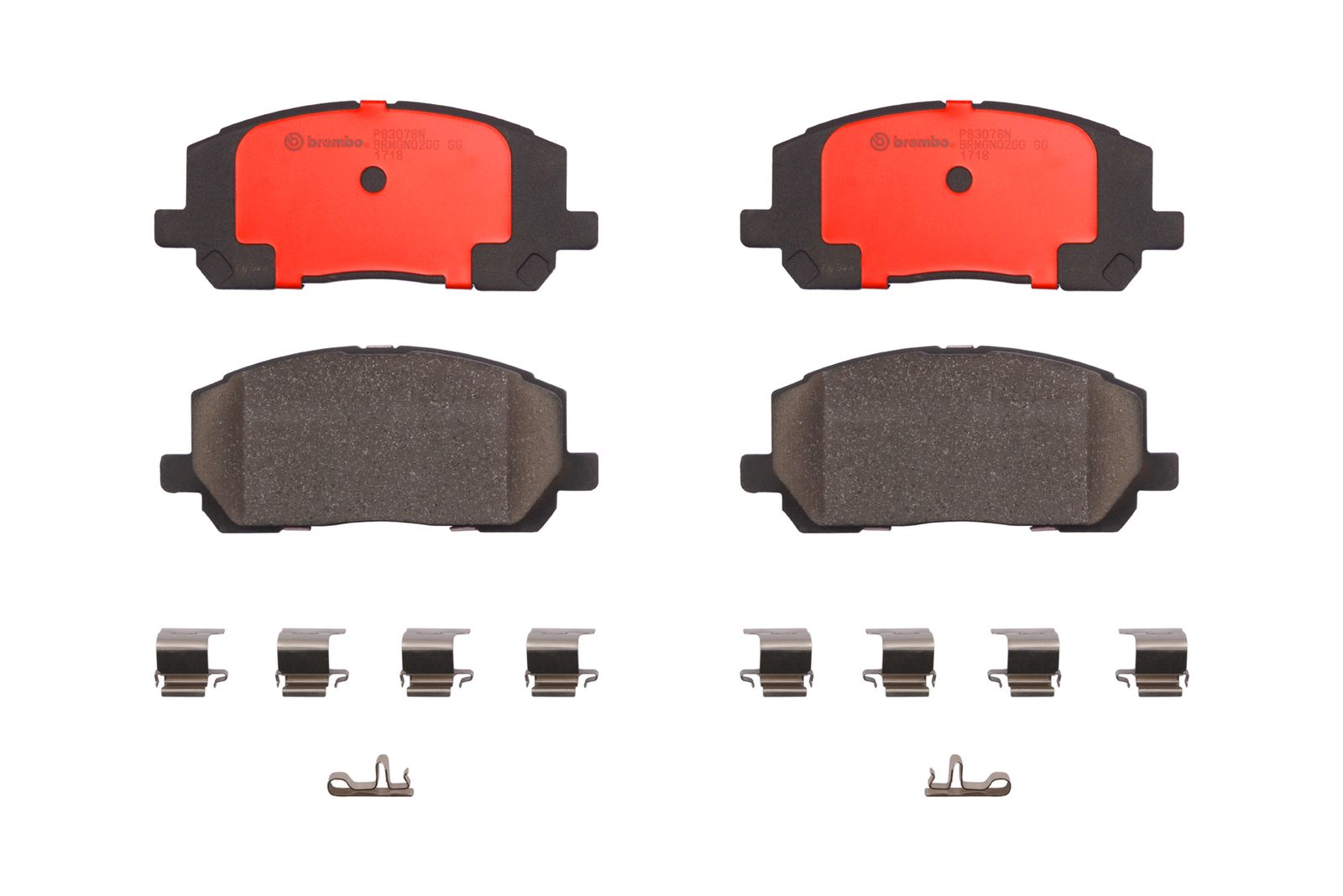 PRIME Ceramic Front Disc Brake Pad Set - P83078N_01