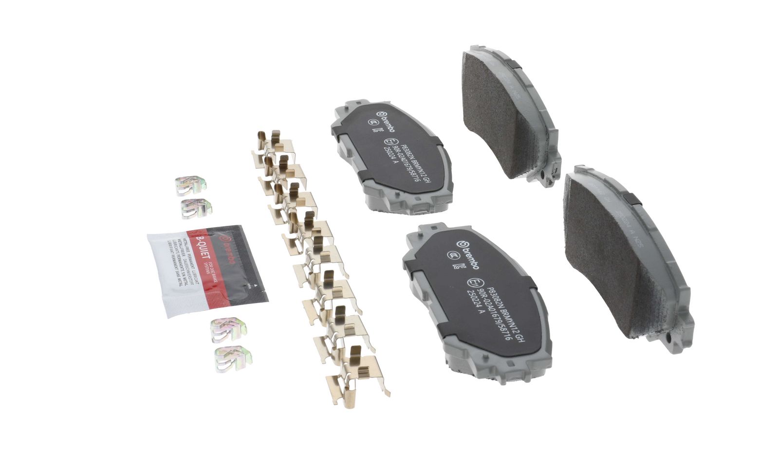 PRIME Ceramic Front Disc Brake Pad Set - P83082N_12