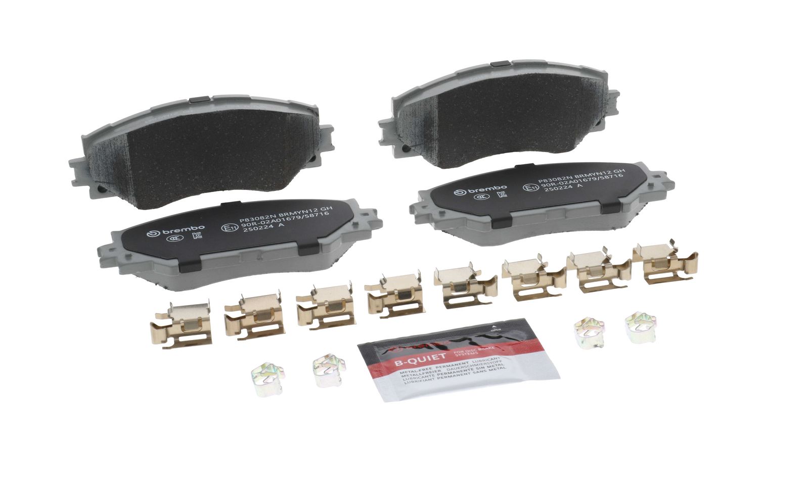 PRIME Ceramic Front Disc Brake Pad Set - P83082N_30