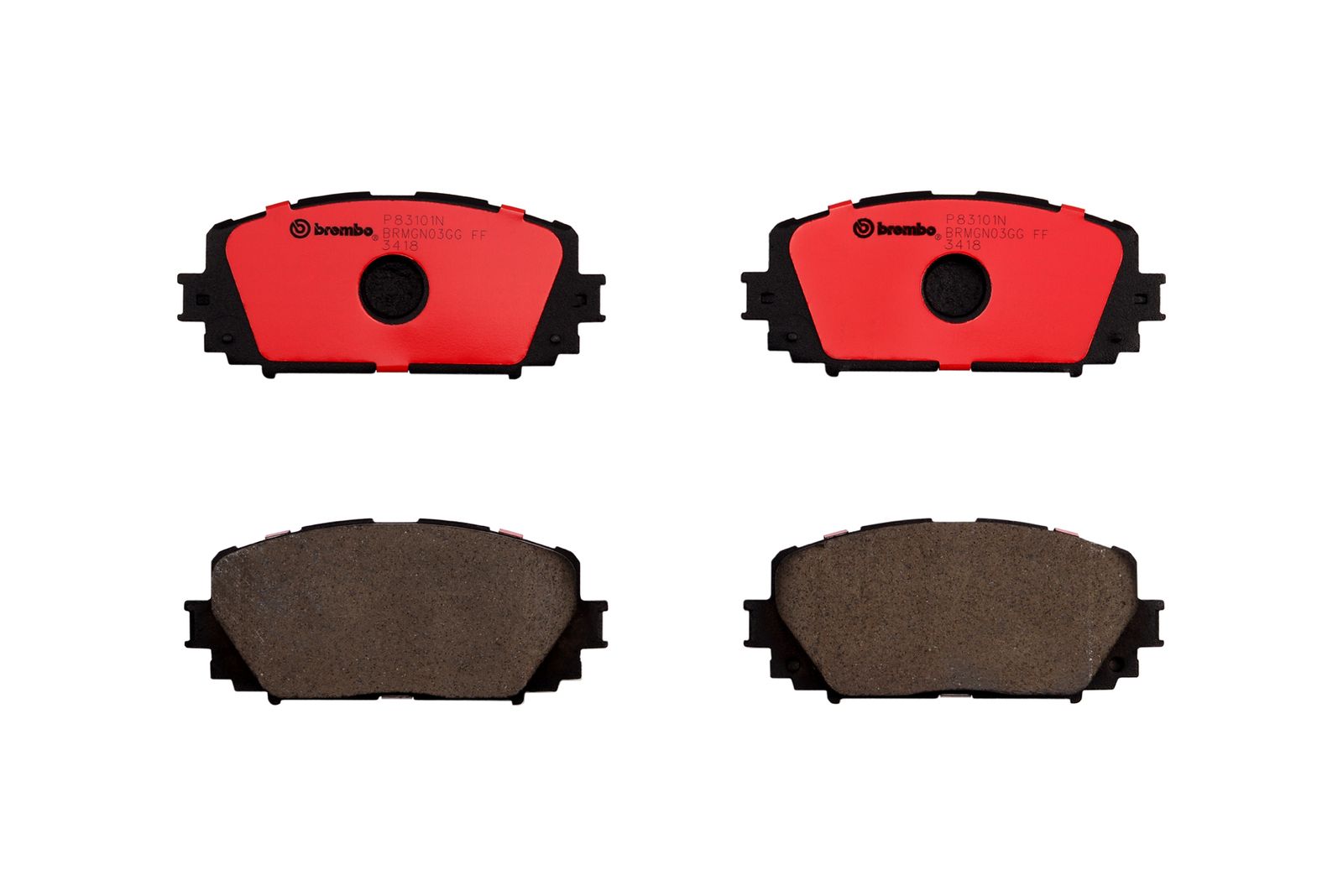 PRIME Ceramic Front Disc Brake Pad Set - P83101N_01