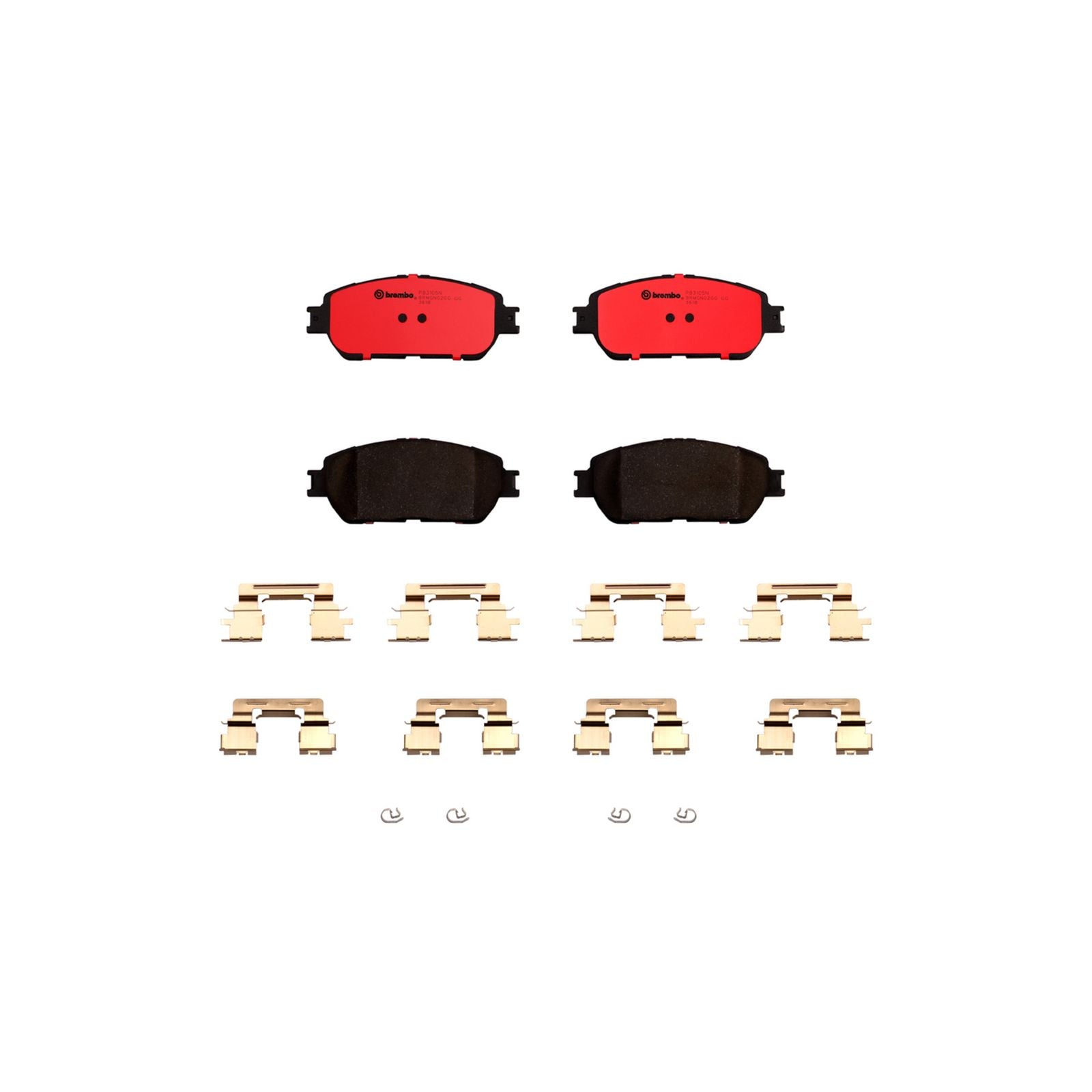 PRIME Ceramic Front Disc Brake Pad Set - P83105N_01