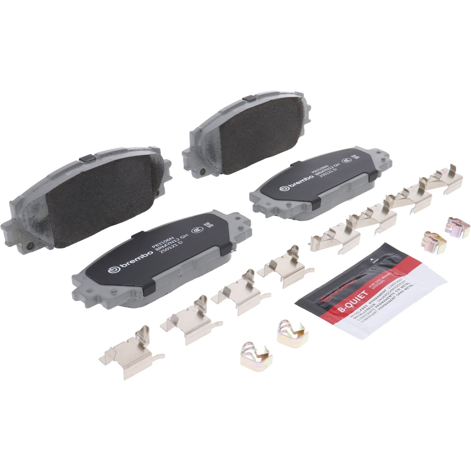 PRIME Ceramic Front Disc Brake Pad Set - P83106N_06