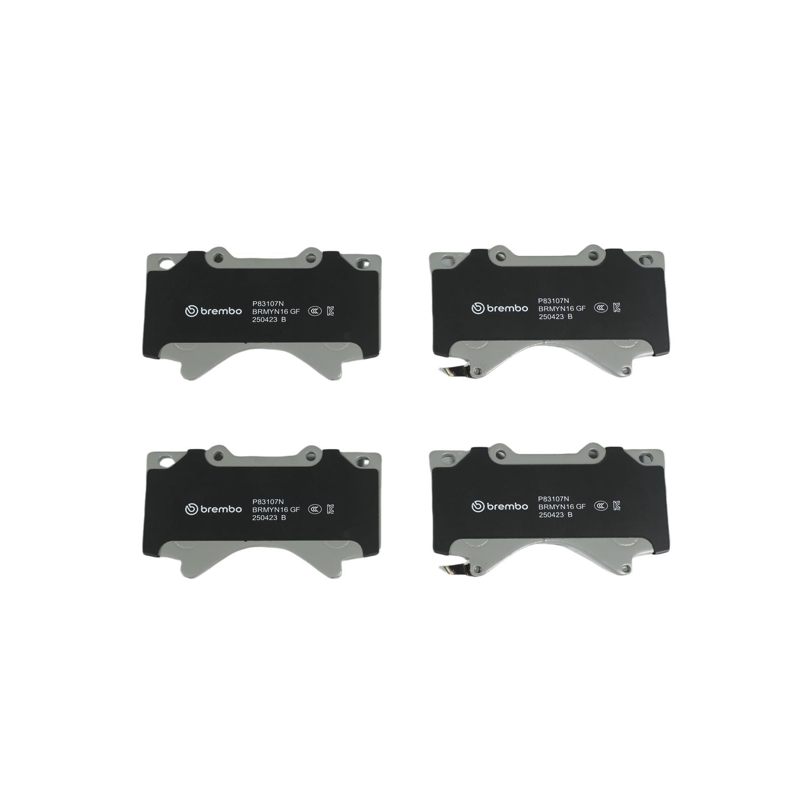 PRIME Ceramic Front Disc Brake Pad Set - P83107N_03