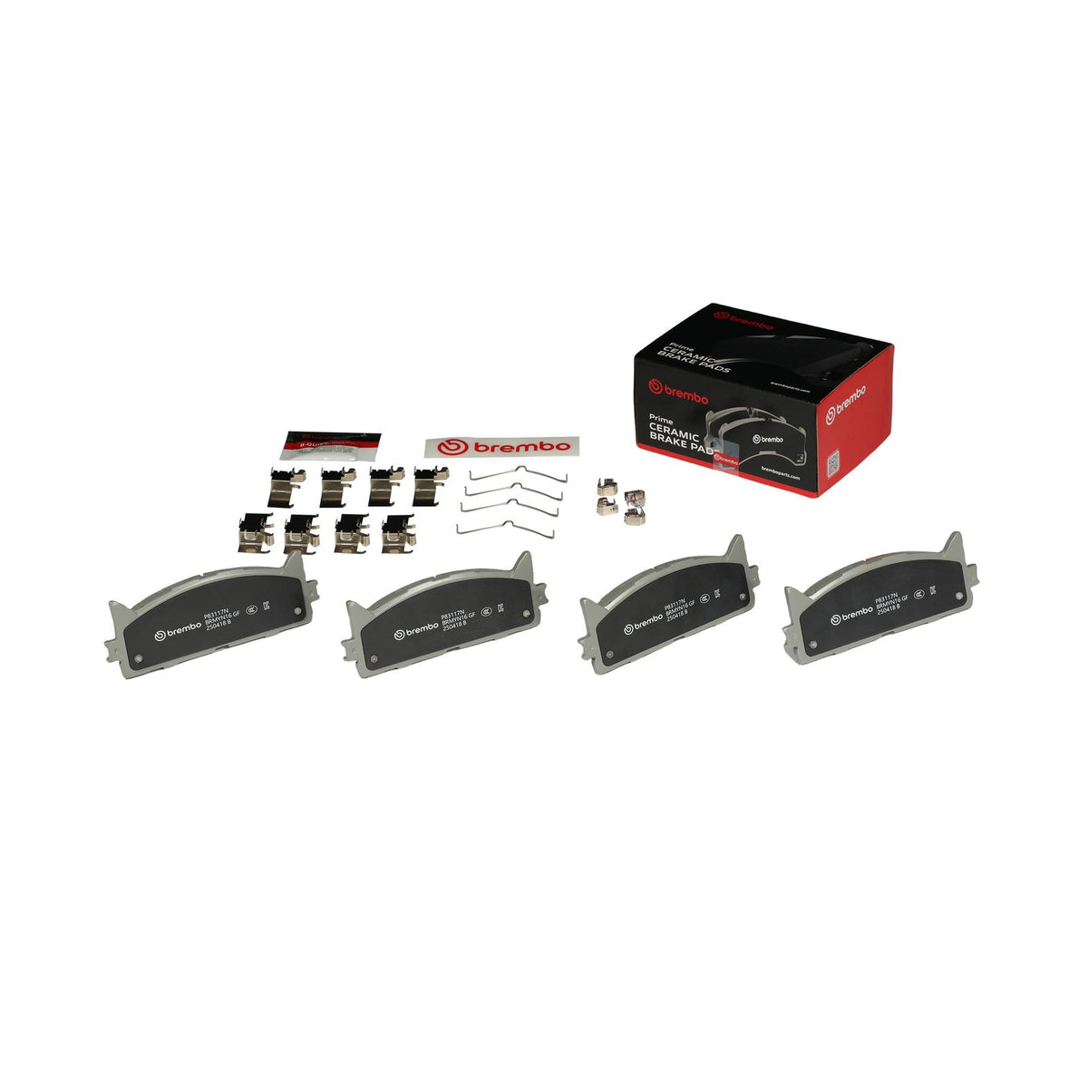 PRIME Ceramic Front Disc Brake Pad Set - P83117N_05