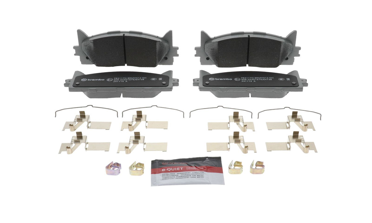 PRIME Ceramic Front Disc Brake Pad Set - P83117N_07