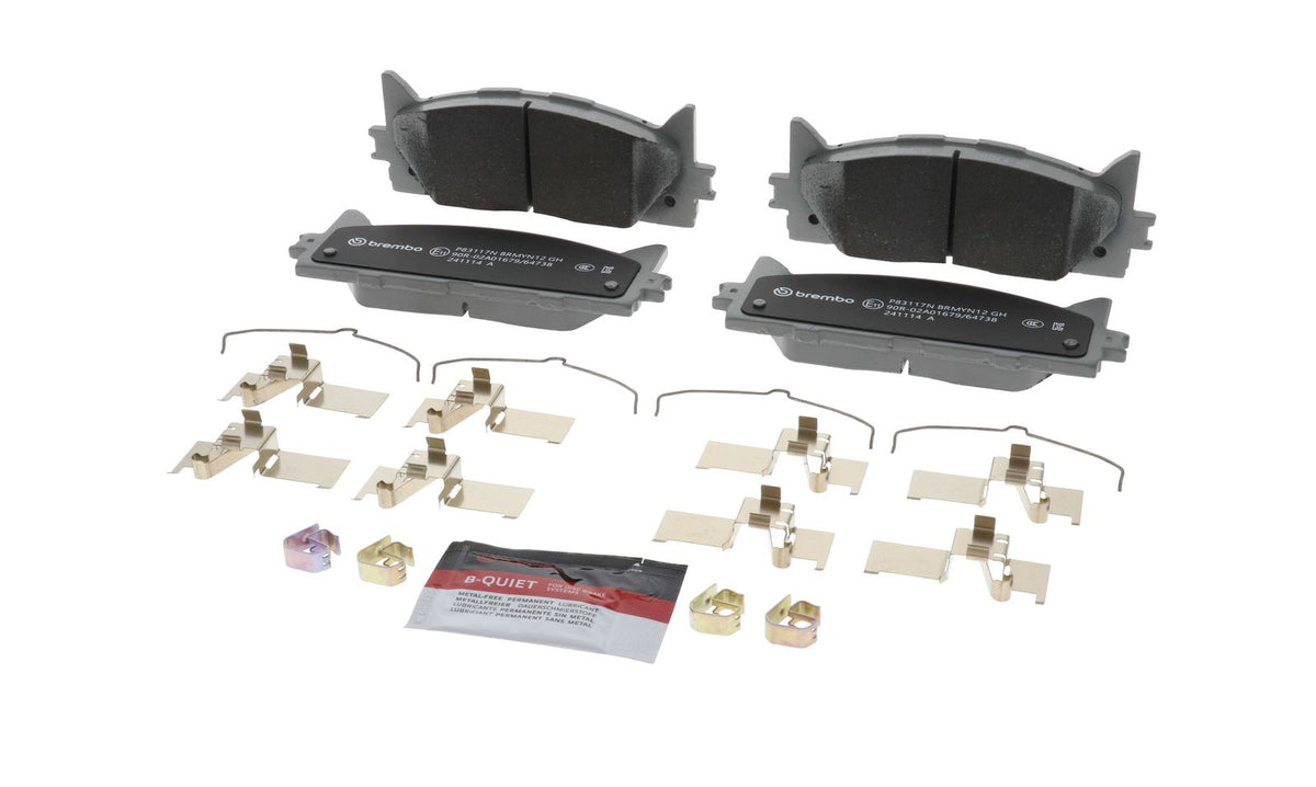 PRIME Ceramic Front Disc Brake Pad Set - P83117N_08