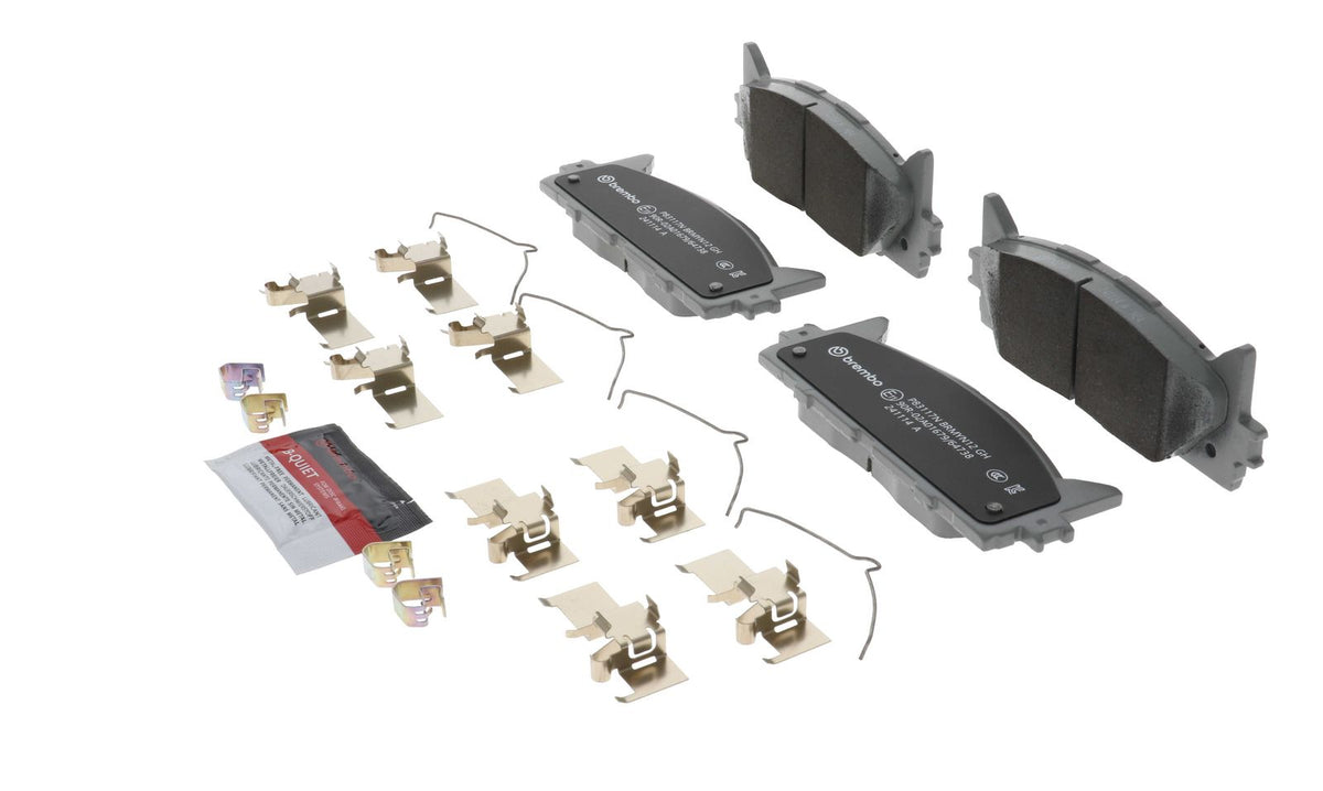 PRIME Ceramic Front Disc Brake Pad Set - P83117N_11