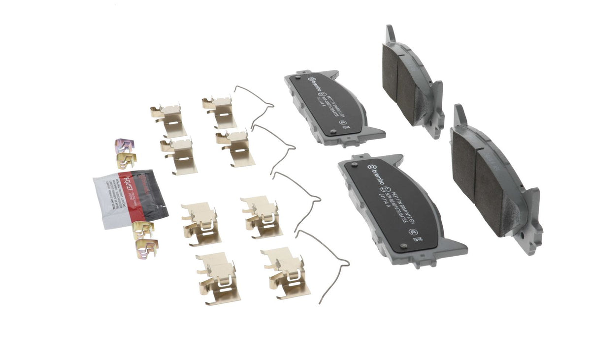 PRIME Ceramic Front Disc Brake Pad Set - P83117N_12