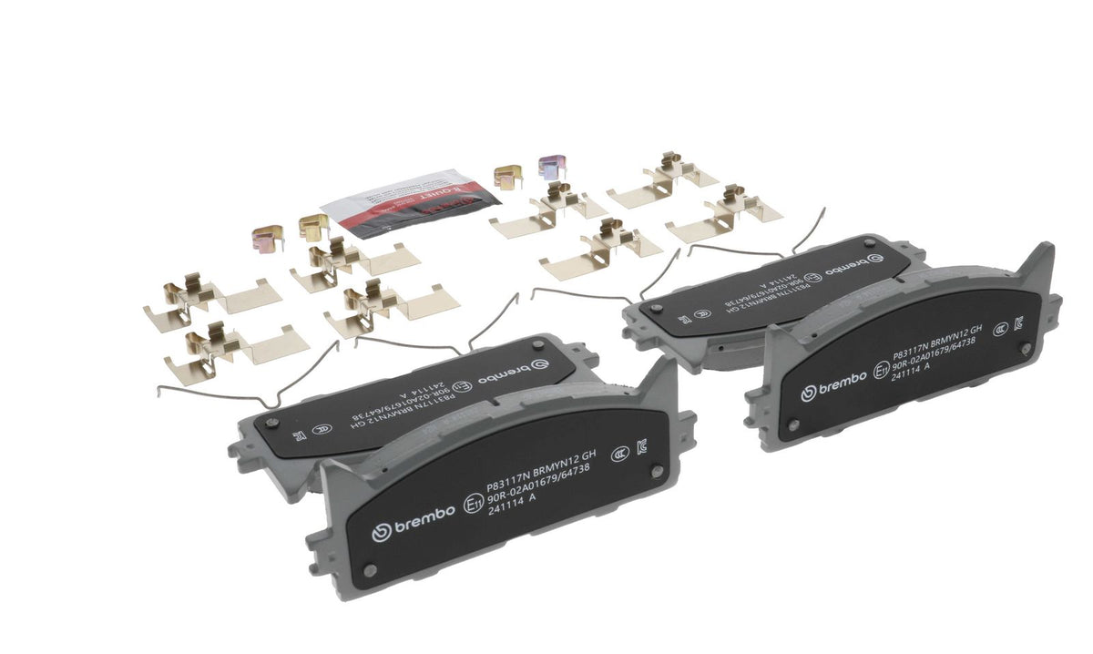 PRIME Ceramic Front Disc Brake Pad Set - P83117N_17