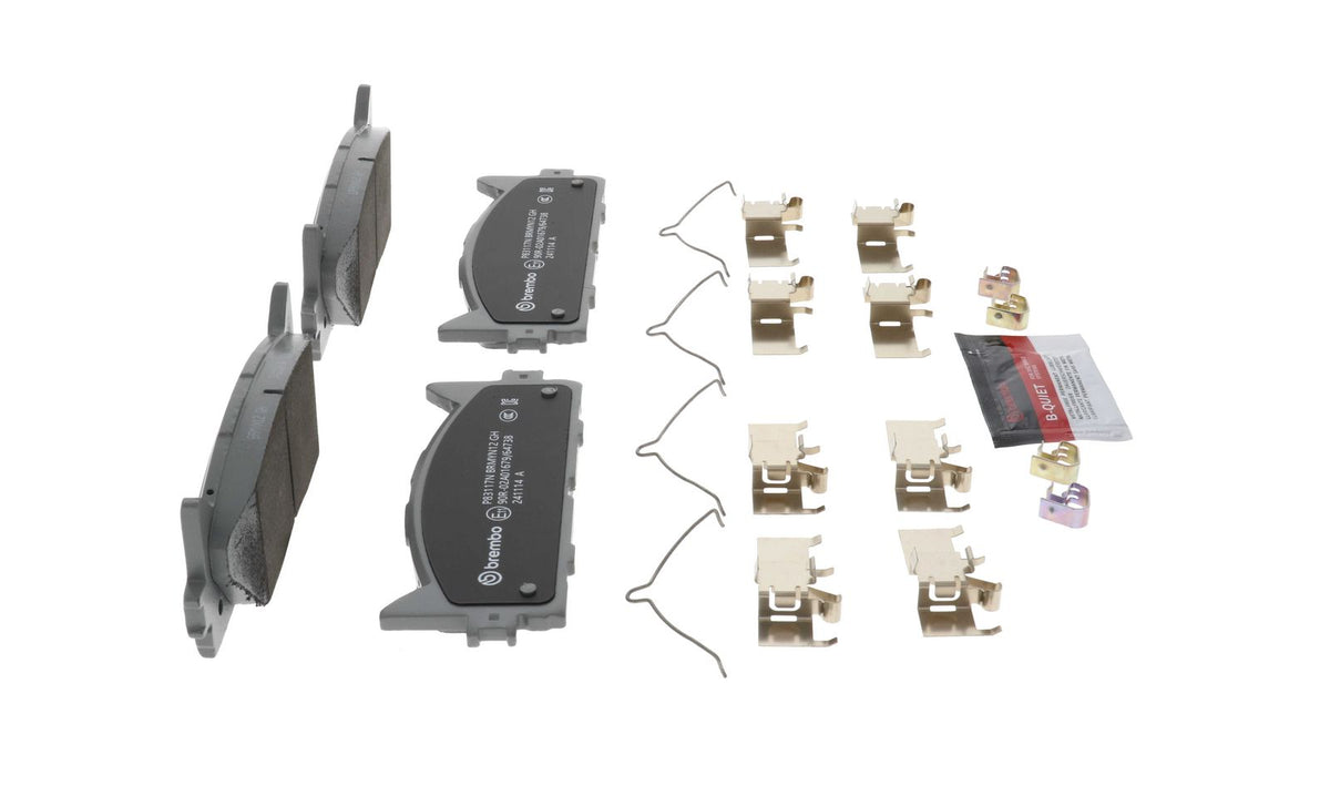 PRIME Ceramic Front Disc Brake Pad Set - P83117N_25