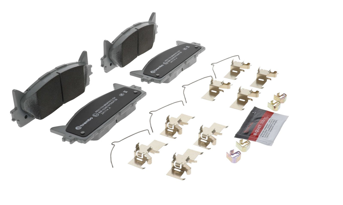 PRIME Ceramic Front Disc Brake Pad Set - P83117N_27