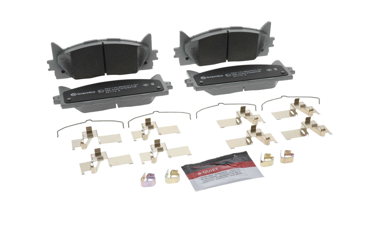 PRIME Ceramic Front Disc Brake Pad Set - P83117N_30