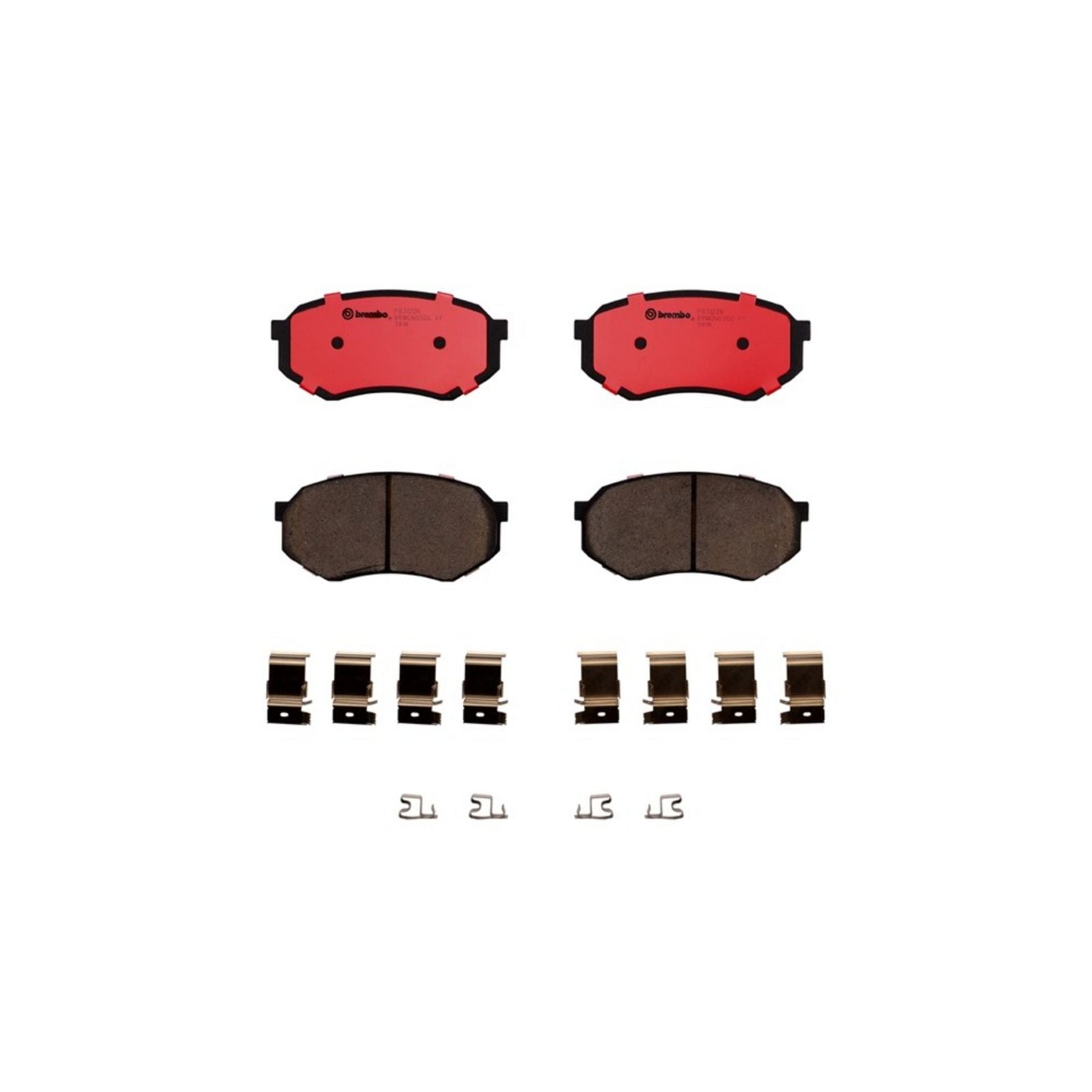 PRIME Ceramic Front Disc Brake Pad Set - P83122N_01