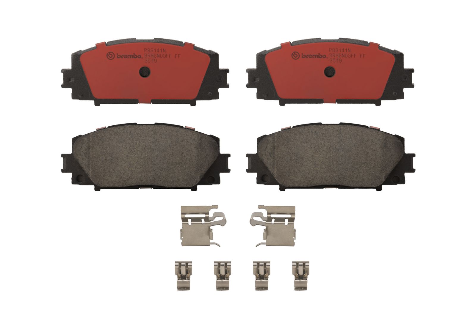 PRIME Ceramic Front Disc Brake Pad Set - P83141N_01