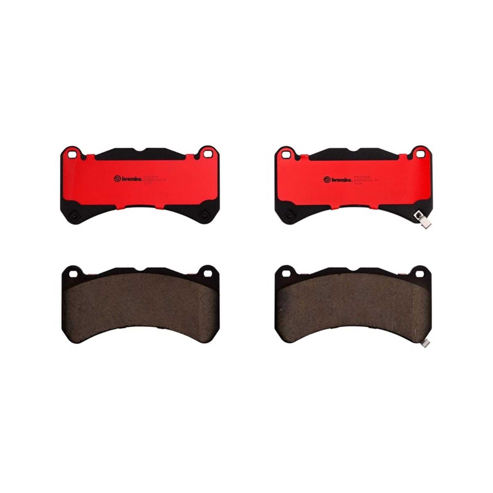 PRIME Ceramic Front Disc Brake Pad Set - P83146N_01