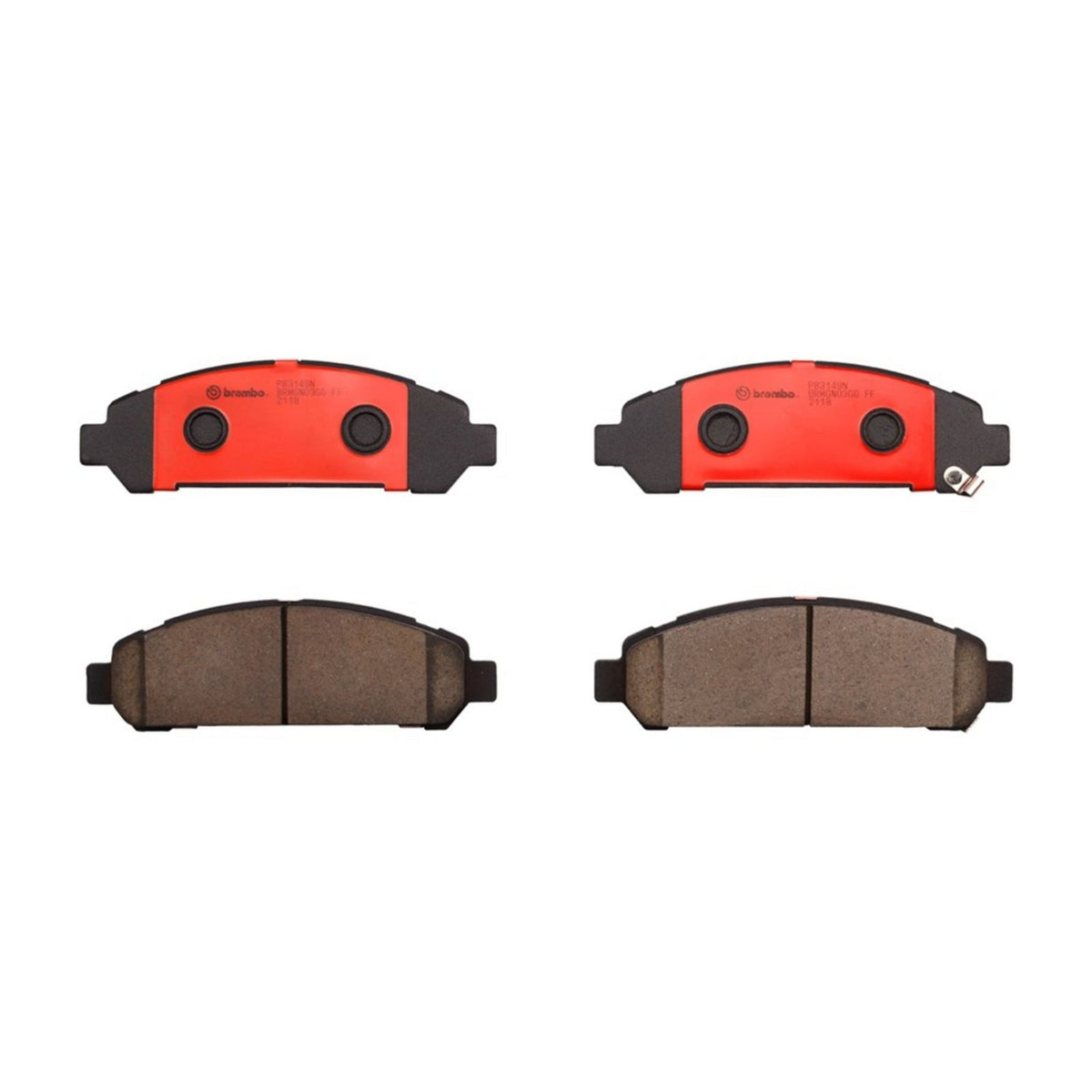 PRIME Ceramic Front Disc Brake Pad Set - P83149N_01