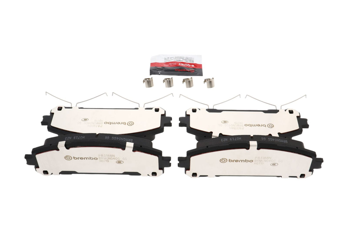 PRIME Ceramic Front Disc Brake Pad Set - P83188N_15
