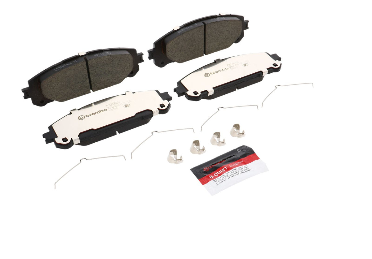 PRIME Ceramic Front Disc Brake Pad Set - P83188N_25